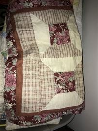 HUGE COLLECTION OF HAND-CRAFTED QUILTS (ALL SIZES)
