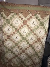 HUGE COLLECTION OF HAND-CRAFTED QUILTS (ALL SIZES)