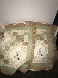HUGE COLLECTION OF HAND-CRAFTED QUILTS (ALL SIZES)