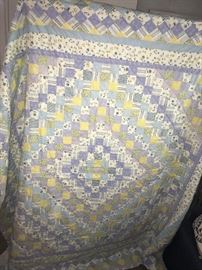 HUGE COLLECTION OF HAND-CRAFTED QUILTS (ALL SIZES)