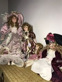 HUGE COLLECTION OF DOLLS