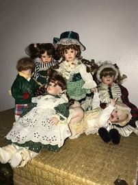 HUGE COLLECTION OF DOLLS