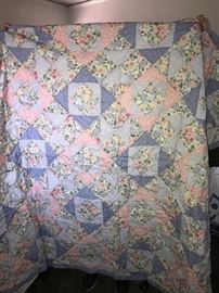 HUGE COLLECTION OF HAND-CRAFTED QUILTS (ALL SIZES)