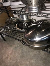 LOTS AND LOTS OF POTS AND PANS