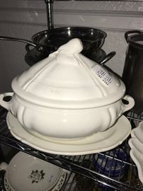 HUGE COLLECTION OF TUREENS