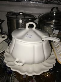 HUGE COLLECTION OF TUREENS