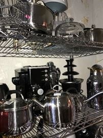 LOTS AND LOTS OF POTS AND PANS