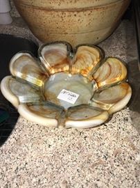 ART GLASS DISH