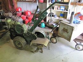 Roto-Hoe cast iron rotiller