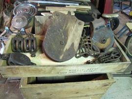 Wonderful barn pulleys