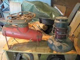 The burner, and the RR lantern