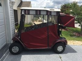 2002 EZ Go Electric Golf Cart. Batteries from 2014