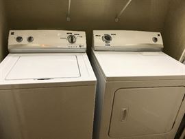 Kenmore washer and dryer