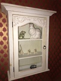 Shabby Chic display cabinet