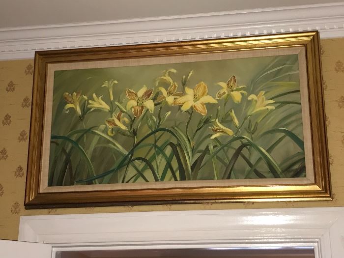 Yellow Lillies by Betty Mitchell