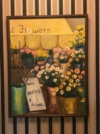 Flowers at Market by Betty Watnik