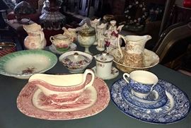 English Staffordshire china