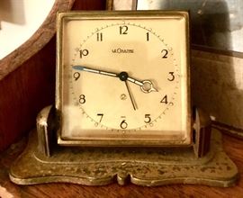 vintage LeCoultre clock