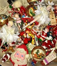 vintage christmas ornaments