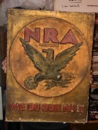 Vintage National Recovery Act 1933