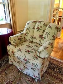 Sherrill  upholstered arm chair...