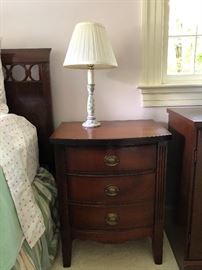 Matching Chippendale style nightstand