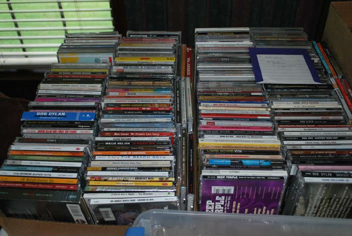 Tons of CDs
