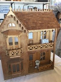 Front of doll house, another also