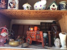 Several more miniature display boxes