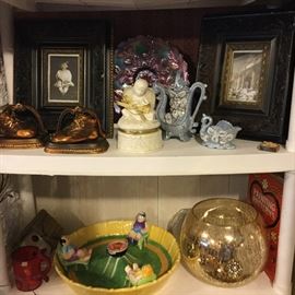 Cool copper bookends, 