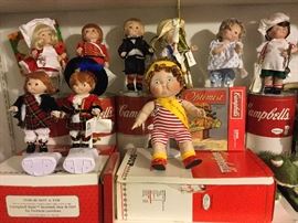 Campbell’s kids doll collection