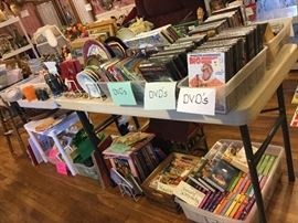 Collector plates, dvds, books, frames, ...