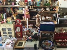 Nintendo, flatware,childs chair, etc.