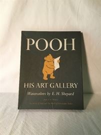 “Pooh His Art Gallery” Watercolors by E.H. Shepard         https://ctbids.com/#!/description/share/26627