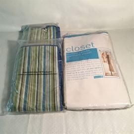 Canvas Garment Closet & 2 Gift Wrap Organizers                 https://ctbids.com/#!/description/share/26709