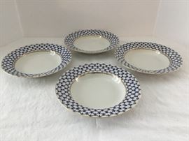 “Cobalt Net” Russian Porcelain Dinnerware   https://ctbids.com/#!/description/share/26815