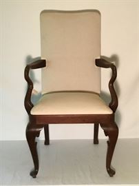Oak English Queen Anne’s Chair  https://ctbids.com/#!/description/share/26788