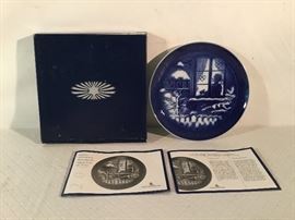 Royal Copenhagen Plate “Watching the Birds”     https://ctbids.com/#!/description/share/26851