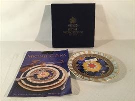 Royal Worcester Millennium Coupe Plate    https://ctbids.com/#!/description/share/26853