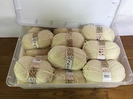 Tub of Wool Yarn    https://ctbids.com/#!/description/share/26903