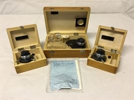 3 Wooden Boxes of Microscope Parts   https://ctbids.com/#!/description/share/28624