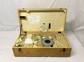 Microscope Parts Still Wrapped in Wooden Box (2)         https://ctbids.com/#!/description/share/28631