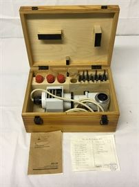 Wooden Box of Microscope Parts  https://ctbids.com/#!/description/share/28633