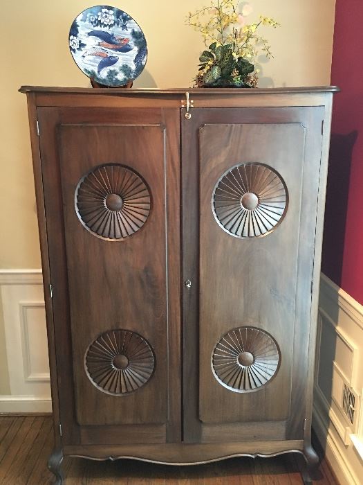 Asian Style Tall Cabinet