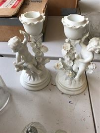 Alabaster Candlesticks