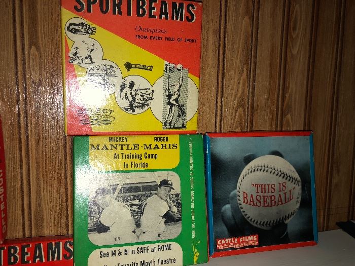 Vintage 8mm Baseball Movies