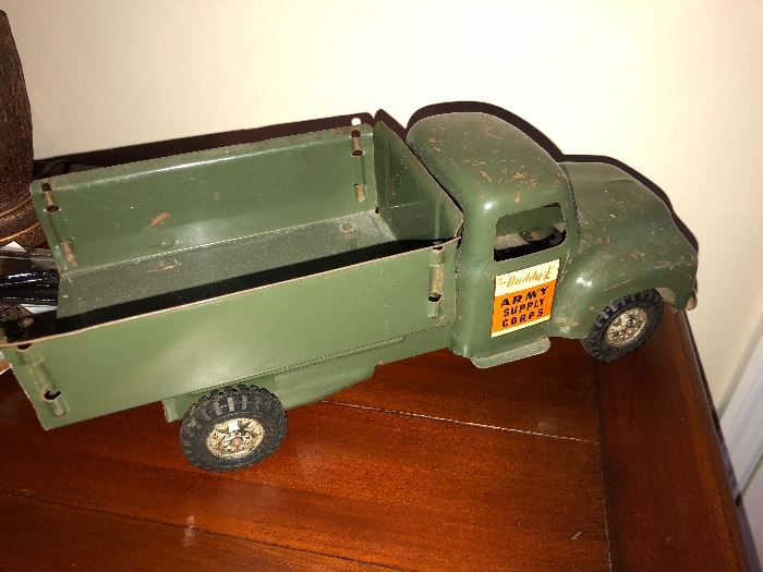 Structo Metal army Truck
