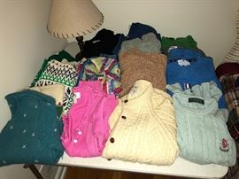 Fantastic collection of Woman's and Men's designer clothes, Brooks Bothers, Polo, Vineyard Vines....