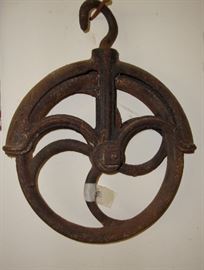 OLD PULLEY