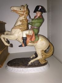 Napoleon and horse figurine
